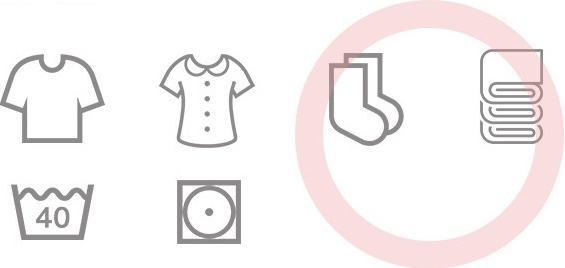 洗濯可能リスト